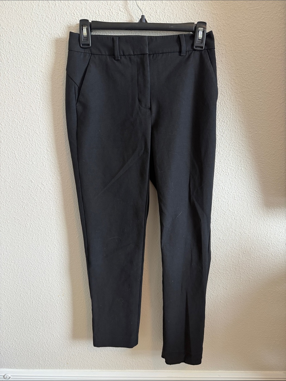 Men's Black Dress Pants - Classic Straight Fit
